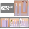 image:imageBeaupretty 3Pack Refillable Travel Shampoo Conditioner Bottles 85Oz Leakproof Squeeze Lotion Bottles for Shower Gel Body Care Compact Design
