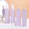 image:imageBeaupretty 3Pack Refillable Travel Shampoo Conditioner Bottles 85Oz Leakproof Squeeze Lotion Bottles for Shower Gel Body Care Compact Design