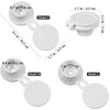image:imageBeaupretty 3Pcs Bottle Emptying Cap for Lotion Reusable LeakProof Shampoo Flip It Bottle Caps Replacement for Bathroom Kitchen