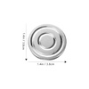 image:imageBeaupretty 3Pcs Empty Aluminum Eyeshadow Pans Round Metal Makeup Tins for Blush amp Powder Professional DIY Cosmetic Storage Pans for Magnetic Palettes amp Depotting 38mm
