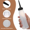image:imageBeaupretty 3pcs Dry Cleaning Bottle Hair Dye Bottle Applicator s Hair Dye Containers Squeeze s Empty Squeeze Color Applicator Empty Salon