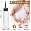 image:imageBeaupretty 3pcs Dry Cleaning Bottle Hair Dye Bottle Applicator s Hair Dye Containers Squeeze s Empty Squeeze Color Applicator Empty Salon