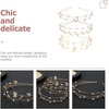 image:imageBeaupretty 3pcs Multilayer Crystal Headband Rhinestone Hair for Women Delicate Bridal Headdress for Weddings Engagements and PartiesAs Shown