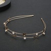 image:imageBeaupretty 3pcs Multilayer Crystal Headband Rhinestone Hair for Women Delicate Bridal Headdress for Weddings Engagements and PartiesAs Shown
