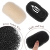 image:imageBeaupretty 3pcs Volume Bump Up Hair Sponge Inserts and Puff Cushion Clips  Hair Styling Tools for Women Girls