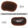 image:imageBeaupretty 3pcs Volume Bump Up Hair Sponge Inserts and Puff Cushion Clips  Hair Styling Tools for Women Girls
