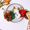image:imageBeaupretty 4 Pieces Christmas Hair Ties for Women Girls Christmas Hair Scrunchies Elk Hair Ties Hair Bands Christmas Hair Accessories1 Count Pack of 4