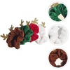 image:imageBeaupretty 4 Pieces Christmas Hair Ties for Women Girls Christmas Hair Scrunchies Elk Hair Ties Hair Bands Christmas Hair Accessories8 Pieces
