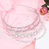 image:imageBeaupretty 4 Pieces Womens Wedding Crystal Bridal and Leaves Tiara Princess Crowns Wedding Headpieces Headdress