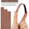 image:imageBeaupretty 40 Pcs Miniature Dollhouse Flooring Peel and Stick Wood Grain Tiles Self Adhesive Mini Floorboards for Dollhouse Furniture Kitchen amp Room Decor