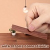 image:imageBeaupretty 40 Pcs Miniature Dollhouse Flooring Peel and Stick Wood Grain Tiles Self Adhesive Mini Floorboards for Dollhouse Furniture Kitchen amp Room Decor