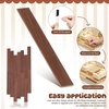 image:imageBeaupretty 40 Pcs Miniature Dollhouse Flooring Peel and Stick Wood Grain Tiles Self Adhesive Mini Floorboards for Dollhouse Furniture Kitchen amp Room Decor