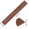 image:imageBeaupretty 40 Pcs Miniature Dollhouse Flooring Peel and Stick Wood Grain Tiles Self Adhesive Mini Floorboards for Dollhouse Furniture Kitchen amp Room Decor