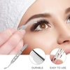 image:imageBeaupretty 413 Inch Stainless Steel Meibomian Gland Expressor Eyelid Massage Tweezers Tool for Eye Care and Blocked Gland ReliefSilver 1