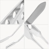 image:imageBeaupretty 413 Inch Stainless Steel Meibomian Gland Expressor Eyelid Massage Tweezers Tool for Eye Care and Blocked Gland ReliefSilver 1