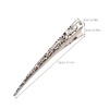 image:imageBeaupretty 4PCS Bill Hair Clips Long Hollow Style Metal Alligator Curl Clips Without Teeth Long Metal Hairclips Decorative Alligator Hair Accessories for Women Girls for Professional Salon amp Daily