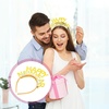 image:imageBeaupretty 4PCS Happy New Year Headband Glitter New Year Eve Party Favors for Holiday for Women Girls GoldenGolden