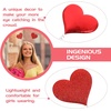 image:imageBeaupretty 4PCS Heart Headbands Red Sequin Headpiece Cupid Head Boppers Headbands Valentines Accessories for Party Props