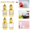 image:imageBeaupretty 4Pcs Essential Oil Roller Bottles Refillable Glass Roll on Bottles with LeakProof Metal Ball Applicator Portable Travel Size for Essential Oils amp Aromatherapy