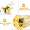 image:imageBeaupretty 4Pcs Essential Oil Roller Bottles Refillable Glass Roll on Bottles with LeakProof Metal Ball Applicator Portable Travel Size for Essential Oils amp Aromatherapy