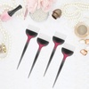 image:imageBeaupretty 4Pcs Hair Dye Comb and Brush Set for Salon and Home Use Hair Coloring Tint Applicator Kit for Highlights Balayage and Dyeing 885X236InBlack