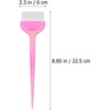 image:imageBeaupretty 4Pcs Hair Dye Comb and Brush Set for Salon and Home Use Hair Coloring Tint Applicator Kit for Highlights Balayage and Dyeing 885X236InPink