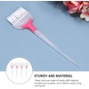 image:imageBeaupretty 4Pcs Hair Dye Comb and Brush Set for Salon and Home Use Hair Coloring Tint Applicator Kit for Highlights Balayage and Dyeing 885X236InWhite