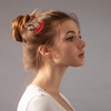 image:imageBeaupretty 4Pcs Vegetable Chili Pepper Hairpins Alligator Barrettes Mini Food Design Hair Clips Girls Women Hair Styling Accessories