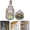 image:imageBeaupretty 4mm Adjustable Saxophone Neck Screw Curved Metal Replacement Part for Alto Saxophone Tightening Screw Accessory for Sax Players