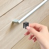 image:imageBeaupretty 4pcs Clear Silicone Corner Protectors Proofing for Cabinets and Drawers Transparent Safety Guards Shaped and Straight Handles Easy NoTool Installation Edge Guards