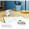 image:imageBeaupretty 500 Pcs Soccer Ball Stickers SelfAdhesive Sports Ball Labels Waterproof Soccer Stickers for Water Bottles Scrapbooking Boys Birthday Party Favors amp Classroom Teacher Rewards