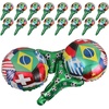 image:imageBeaupretty 50Pcs Soccer Cheering Balloons Inflatable Football Wands with 2026 World Flags Print International Sporting Events Fans Gear amp Cheering Sticks