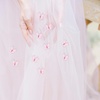 image:imageBeaupretty 50pcs Butterflies DIY Craft Sheer Mesh Wire Glitter Butterfly with Gem for Wedding Home Decor Party PurplePink
