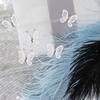 image:imageBeaupretty 50pcs Butterflies DIY Craft Sheer Mesh Wire Glitter Butterfly with Gem for Wedding Home Decor Party PurpleWhite