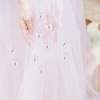 image:imageBeaupretty 50pcs Butterflies DIY Craft Sheer Mesh Wire Glitter Butterfly with Gem for Wedding Home Decor Party PurpleWhite