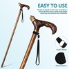 image:imageBeaupretty 5Pcs Cane Wrist Straps Nylon AntiLost Lanyard for Walking Canes Crutches Secure Grip Replacement Loops for Hiking Sticks Mobility Aids