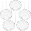 image:imageBeaupretty 5Set Facial Mask Mixing Bowl amp Stick Kit Transparent DIY Beauty Tools for Face Masks amp Hair Color Compact Skincare Mixing Set10 pcs 6X6X3cm