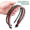 image:imageBeaupretty 5pcs Christmas Glitter Headbands Sequins Hair Accessories Women Girls Holiday Festive Party Headdress Decor Hair Hoop