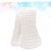 image:imageBeaupretty 5pcs Pure Cotton Nappies for Reusable Absorbent Diaper Pads with High Water Absorption and Leak Protection for Newborns Years