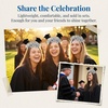image:imageBeaupretty 6 Pcs Graduation Headband Graduation Party Headband Bachelor Cap Tassel Headpiece Grad Party Favors