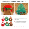 image:imageBeaupretty 6 Pieces Christmas Scrunchies Hair Bands Elk Santa Claus Elastic Hair Ties Ropes Christmas Hair Accessories for Women and Girls