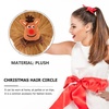 image:imageBeaupretty 6 Pieces Christmas Scrunchies Hair Bands Elk Santa Claus Elastic Hair Ties Ropes Christmas Hair Accessories for Women and Girls