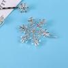 image:imageBeaupretty 6 Pieces Christmas Snowflake Hair Pins Rhinestone Snowflake Hair Clips Alloy Bobby Winter Hair Barrettes for Women Girls1 Count Pack of 12