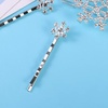 image:imageBeaupretty 6 Pieces Christmas Snowflake Hair Pins Rhinestone Snowflake Hair Clips Alloy Bobby Winter Hair Barrettes for Women Girls1 Count Pack of 6