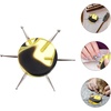image:imageBeaupretty 6 in 1 Circular Dotting Tools 2pcs Nail Design Dotting Pen Nail Art Tip Dot Painting Tracing Manicure Tool for Nail Salon Home Use