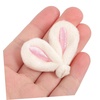 image:imageBeaupretty 60 Pcs Creative Rabbit Ear Hair Clips for Diy Projects  Colorful Bunny Ear Hair Accessories for Kids and Girls