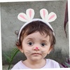 image:imageBeaupretty 60 Pcs Creative Rabbit Ear Hair Clips for Diy Projects  Colorful Bunny Ear Hair Accessories for Kids and Girls