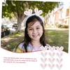 image:imageBeaupretty 60 Pcs Creative Rabbit Ear Hair Clips for Diy Projects  Colorful Bunny Ear Hair Accessories for Kids and Girls
