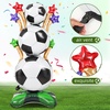 image:imageBeaupretty 622 inches Giant Standing Soccer Ball Foil Balloon Large Standing Football Balloon Decor for 2026 Sports Celebrations Soccer Ball Pillar for Boys Birthday Game Viewing