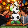 image:imageBeaupretty 622 inches Giant Standing Soccer Ball Foil Balloon Large Standing Football Balloon Decor for 2026 Sports Celebrations Soccer Ball Pillar for Boys Birthday Game Viewing